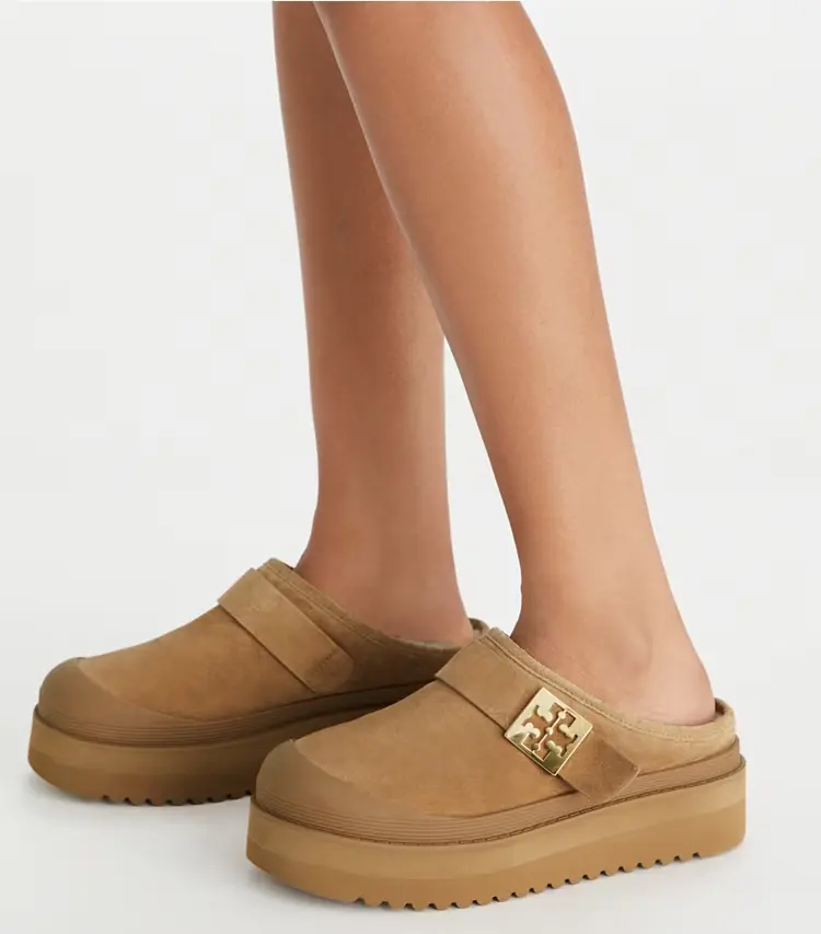 Mellow Shearling Platform Mule - Image 2