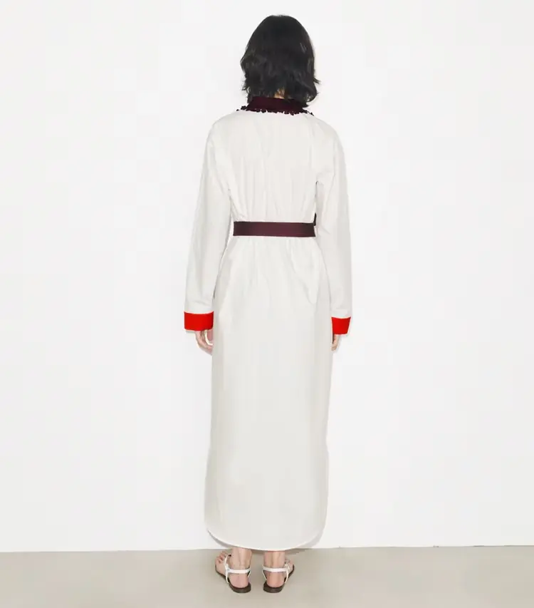 Belted Cotton Tunic - Image 3
