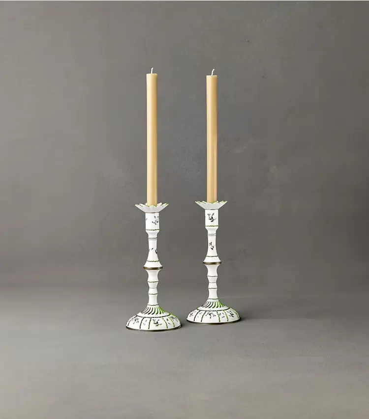 Jolie Fleur Candlesticks, Set Of 2 - Image 3
