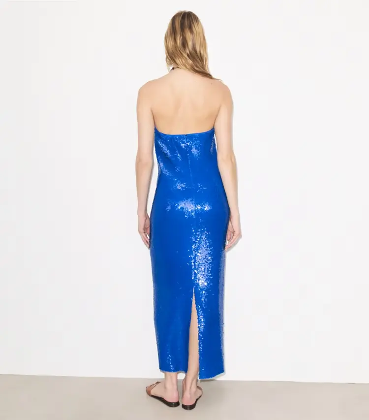 Sequined Mesh Dress - Image 3