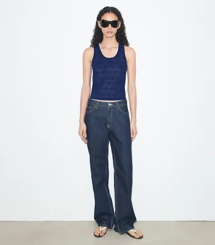 Pointelle Viscose Tank - Image 3