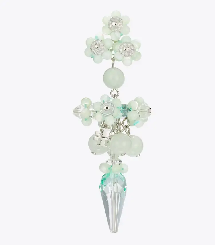 Curiosity Beaded Linear Earrings - Image 2