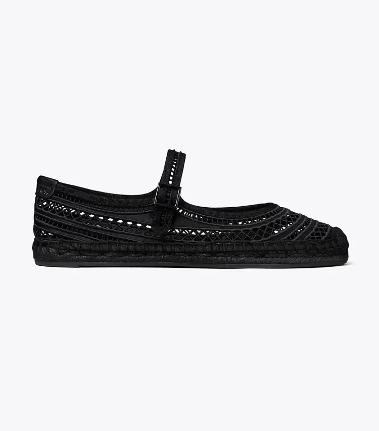 Open Weave Mary Jane Espadrille - Image 3
