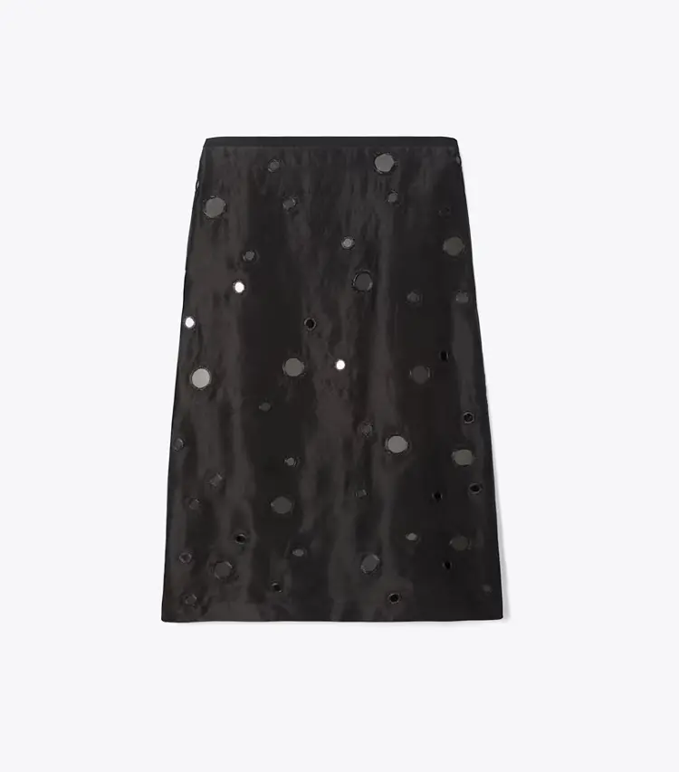 Embellished Mirror Skirt