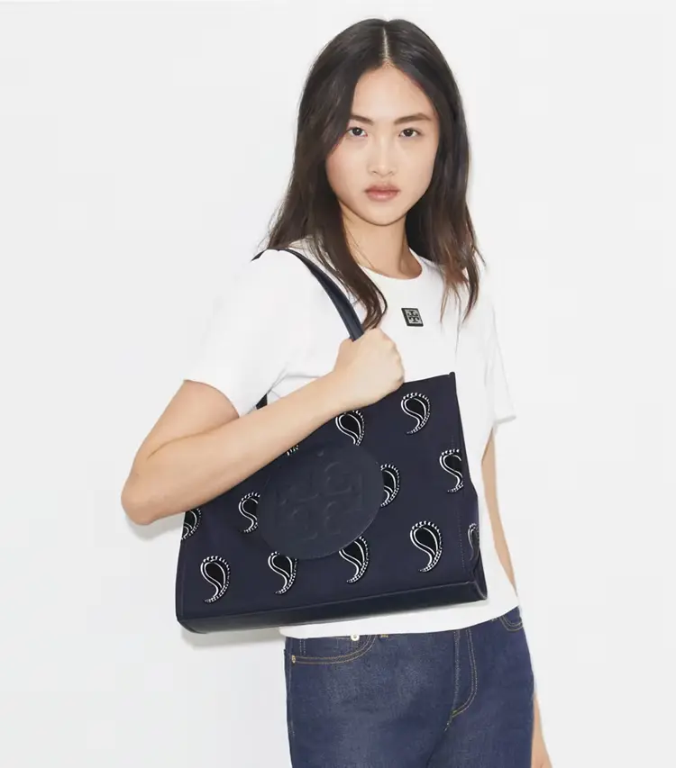 Small Ella Printed Tote - Image 2