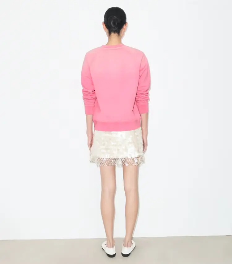 Distressed Cotton Sweatshirt - Image 4