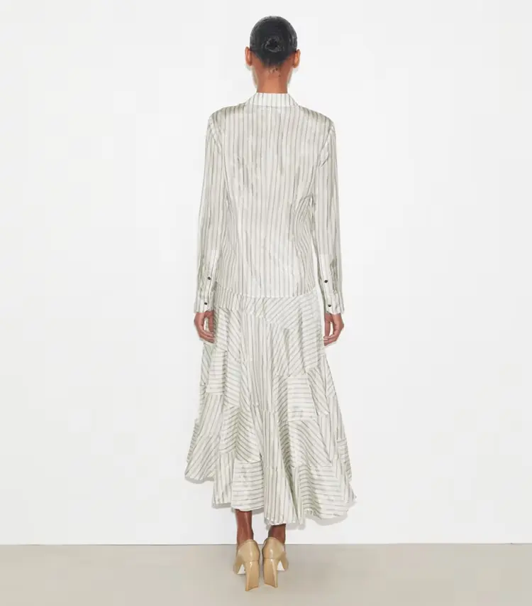 Asymmetrical Viscose Skirt - Image 3