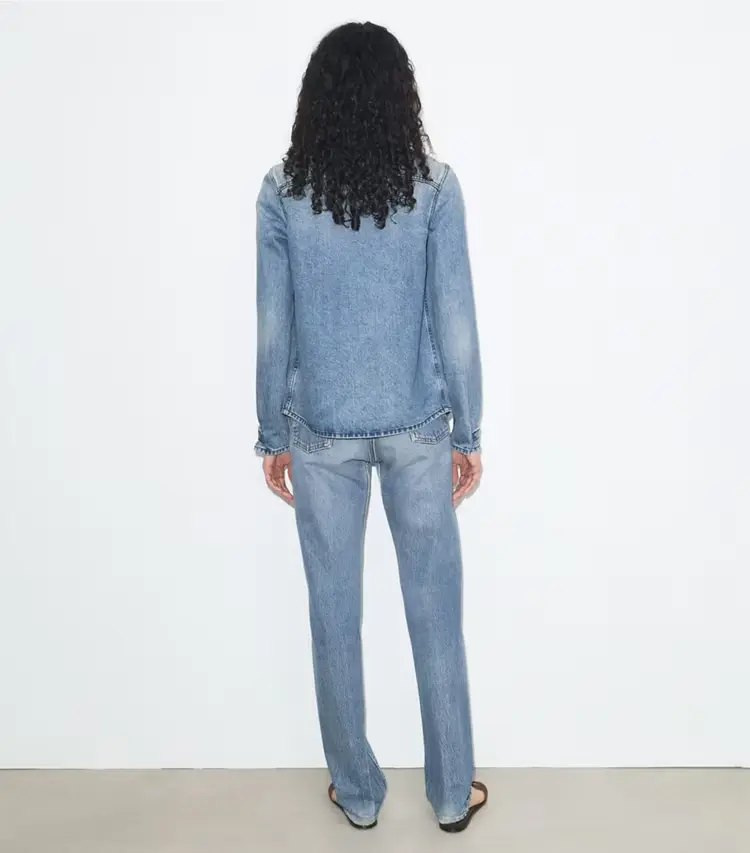 Denim Shirt Jacket - Image 4