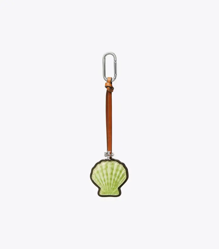 Leather Shell Bag Charm
