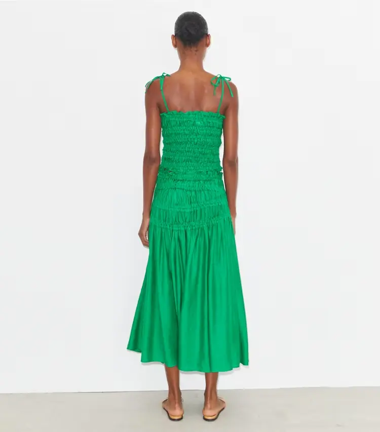 Smocked Viscose Top - Image 3
