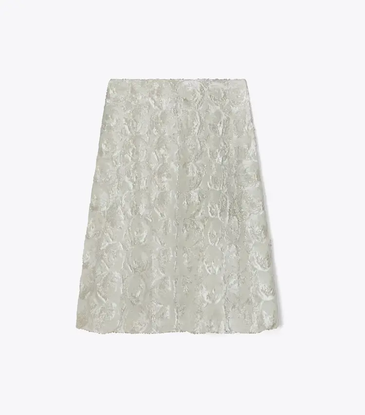 Embellished Sequin Skirt