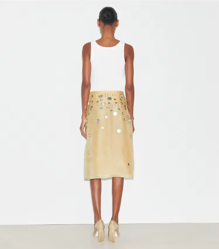 Embellished Mirror Skirt - Image 3