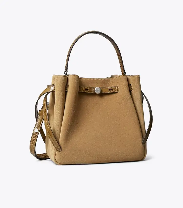 Romy Suede Bucket Bag