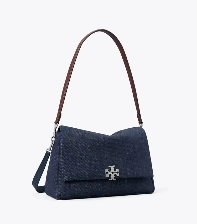 Charlie Denim Shoulder Bag