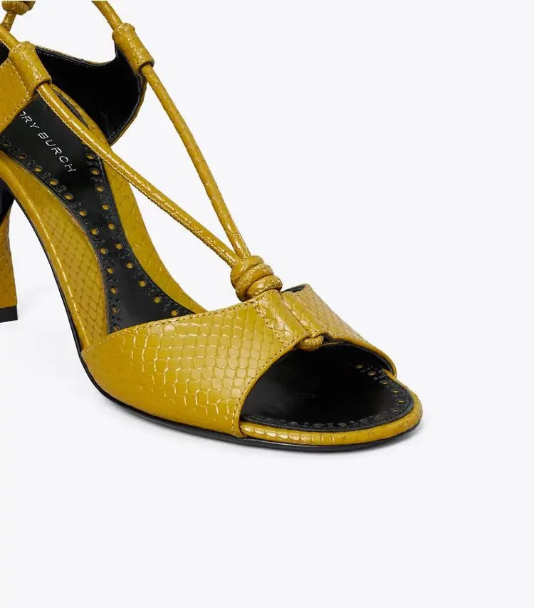 Twisted Heel Sandal - Image 4