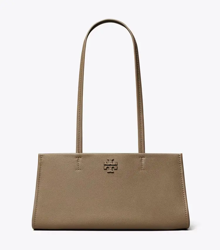Leather East West Satchel - Image 2