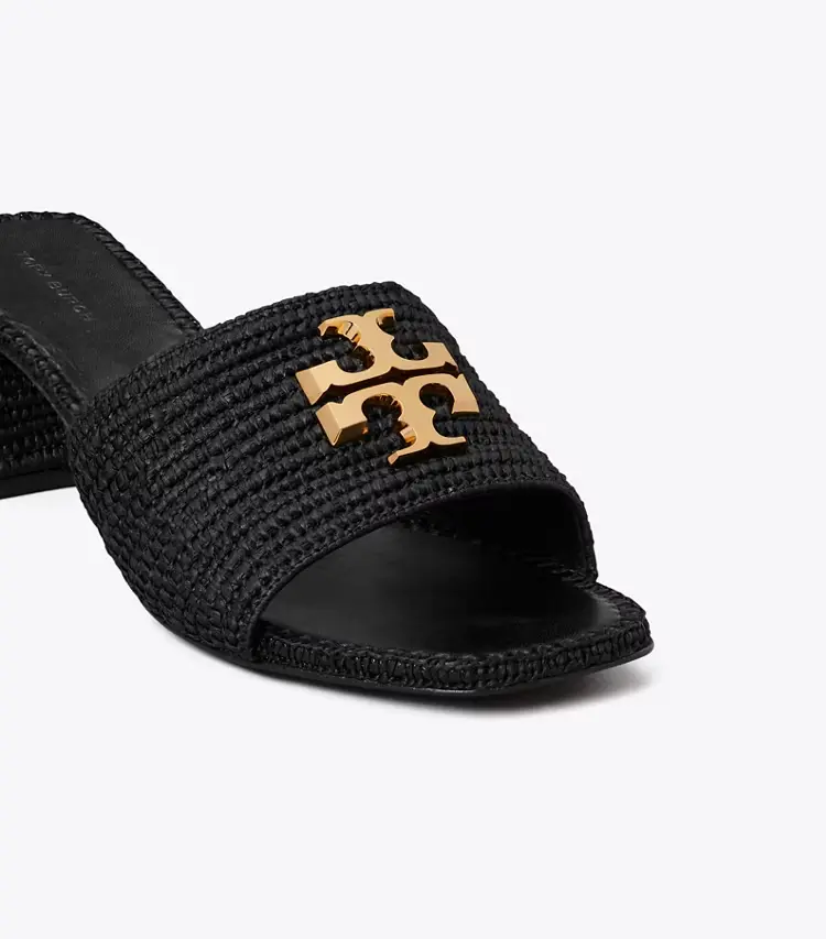 Eleanor Raffia Heeled Sandal - Image 4