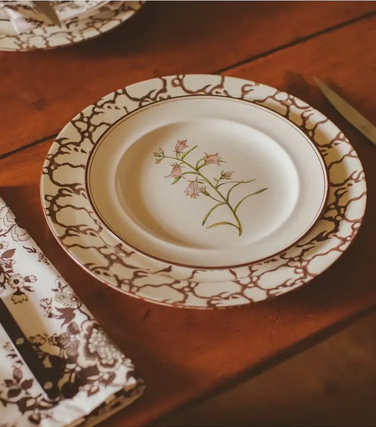 Spongeware Dinner Plate, Set Of 2 - Image 4