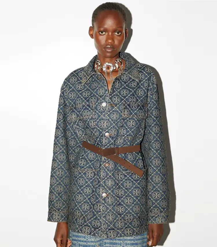 Denim Cargo Barn Jacket - Image 2
