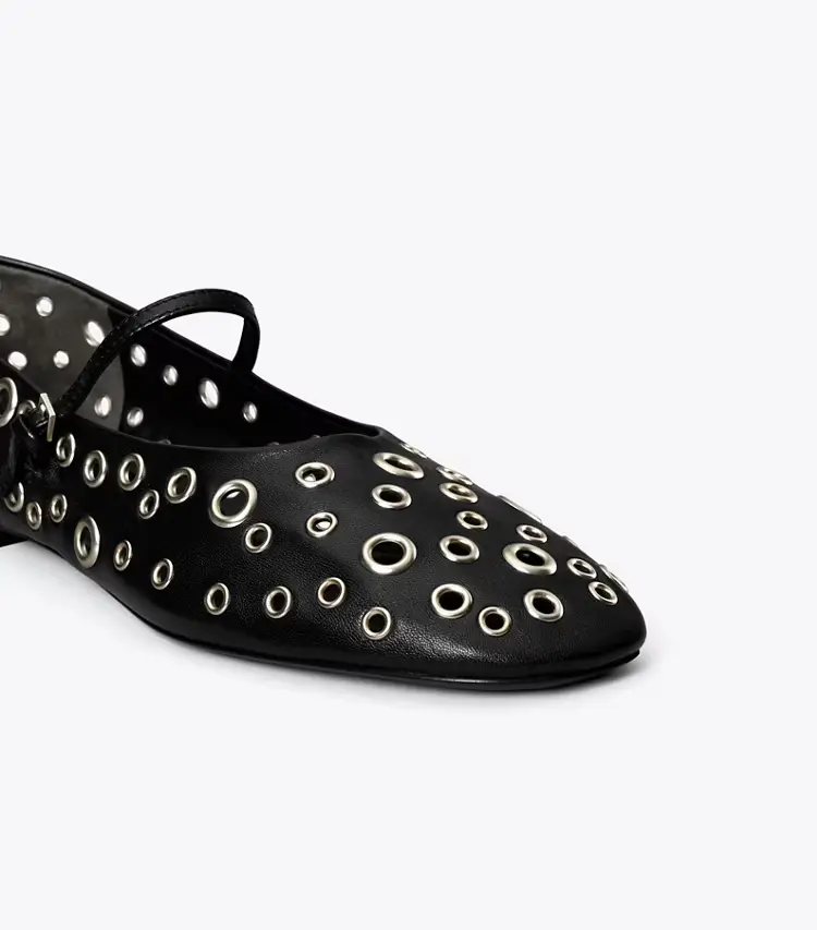 Eyelet Mary Jane Ballet - Image 4