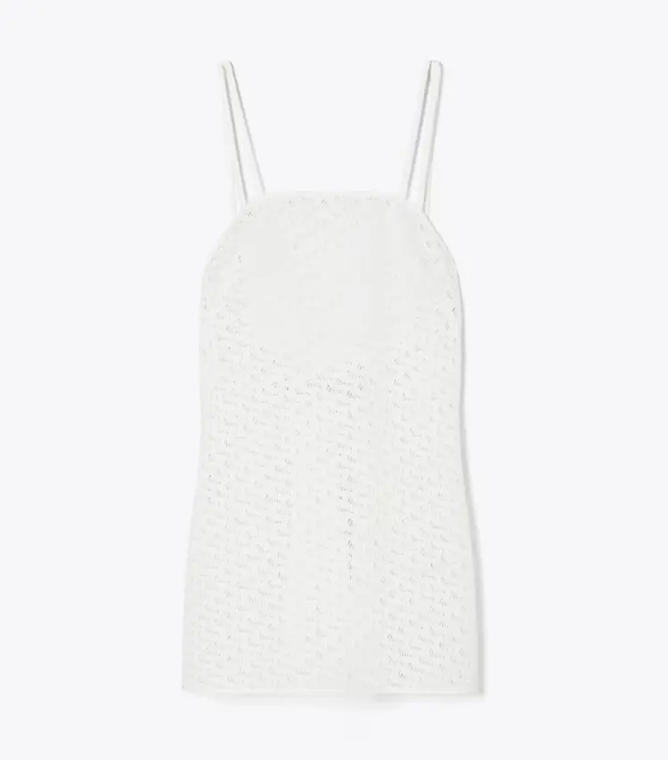 Broderie Mini Dress
