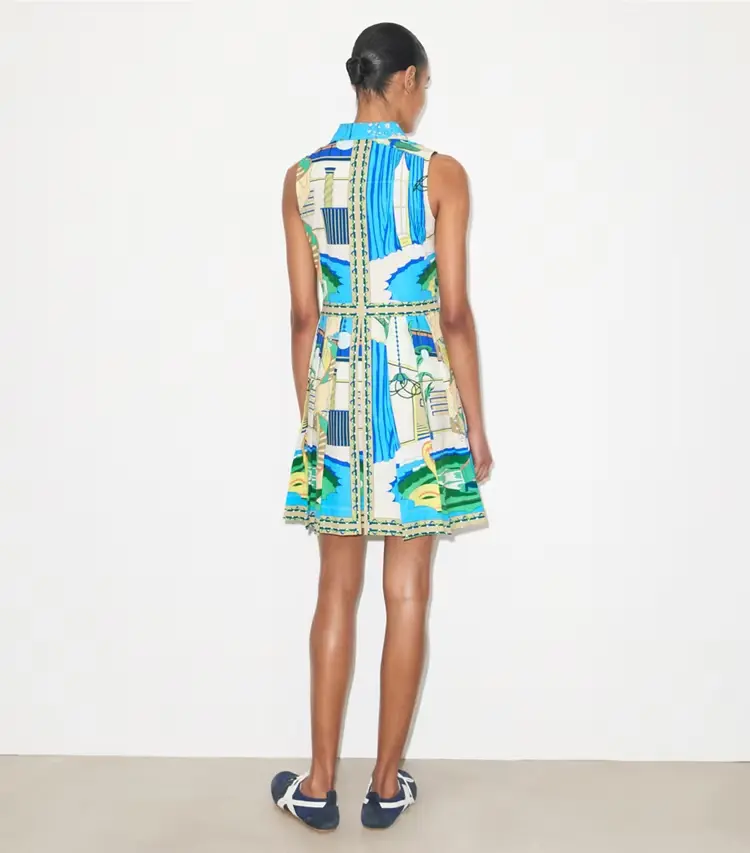 Printed Golf Dress - Image 4