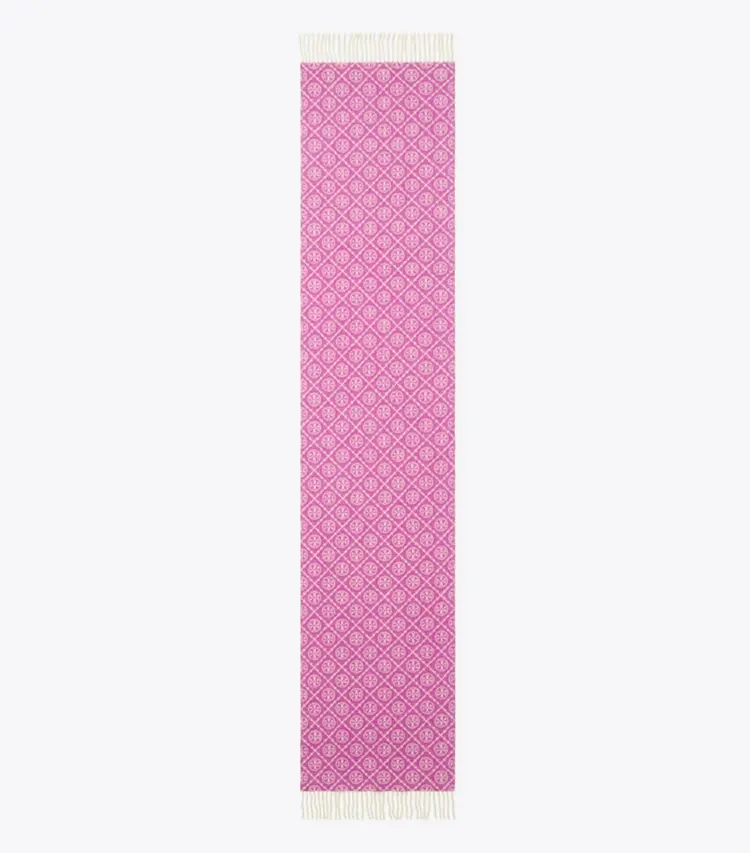 T Monogram Oblong Scarf