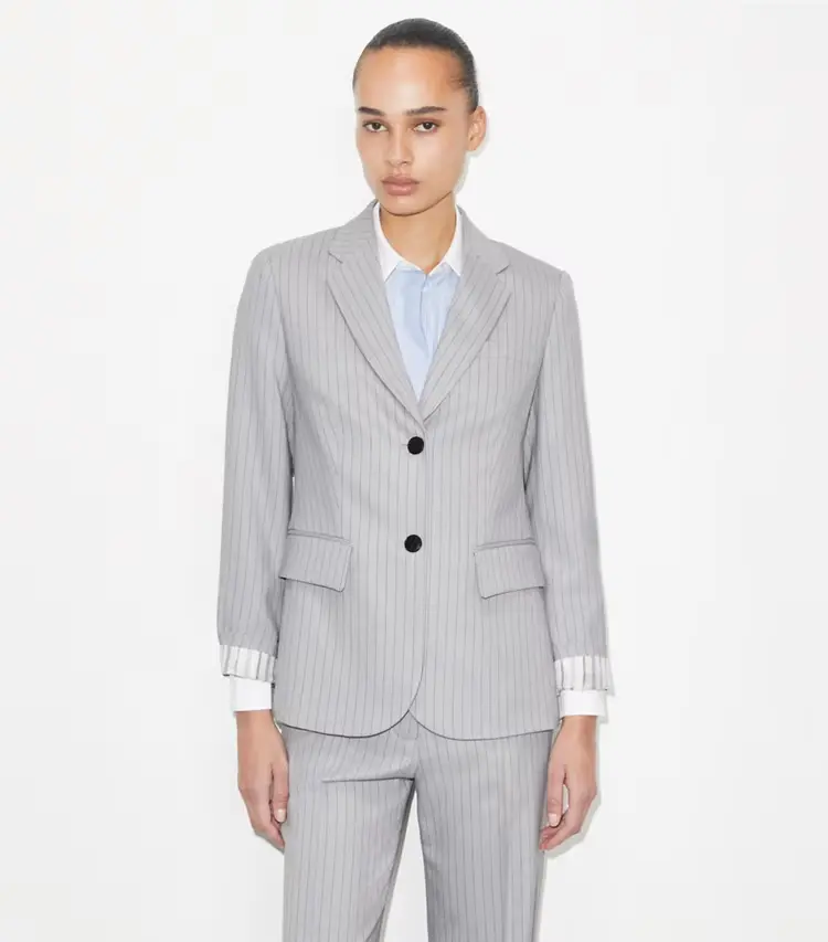 Viscose And Wool Blazer - Image 2