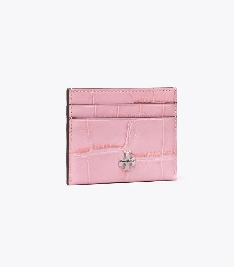 Charlie Croc-Embossed Card Case