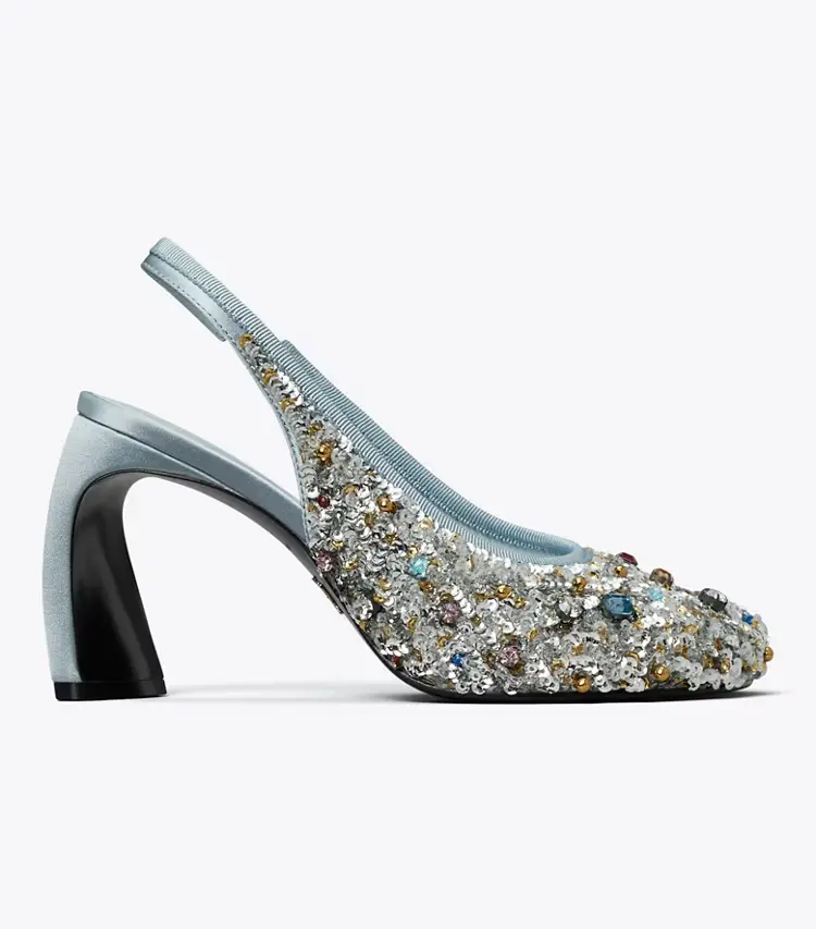 Peep-Toe Slingback Pump - Image 3