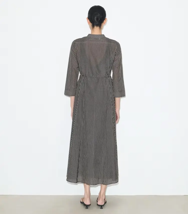Striped Cotton Dress - Image 3