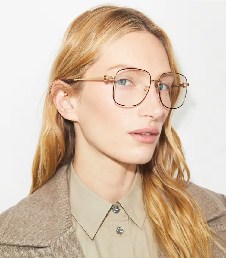 Miller Metal Square Eyeglasses - Image 4