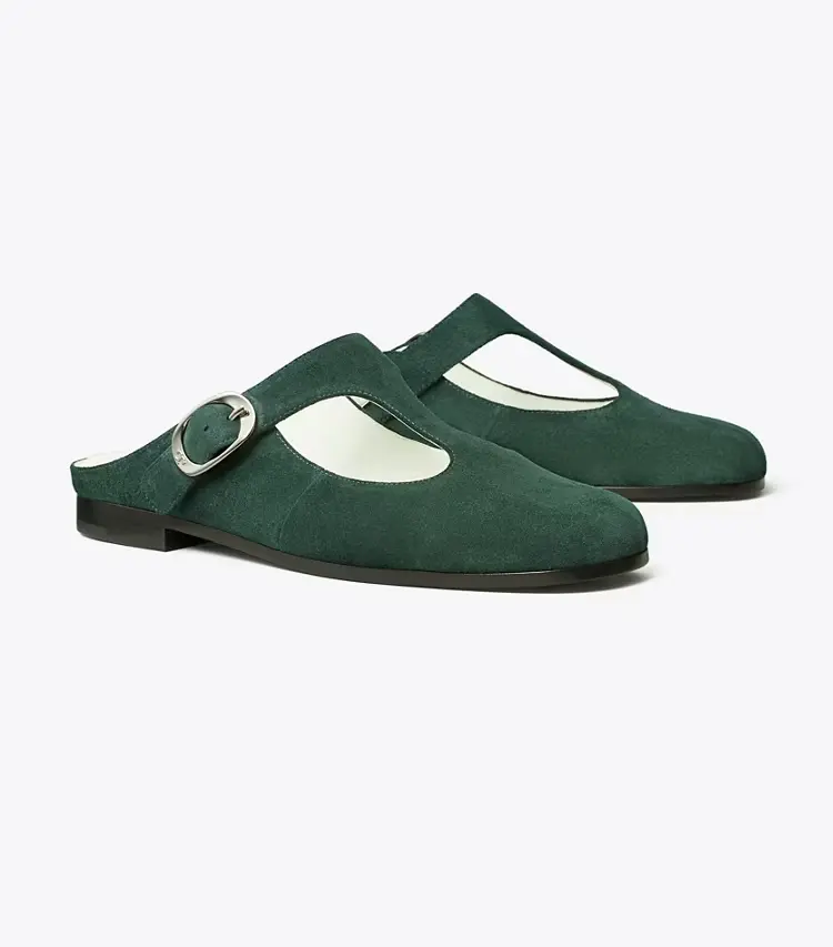 Violet T-Strap Mule