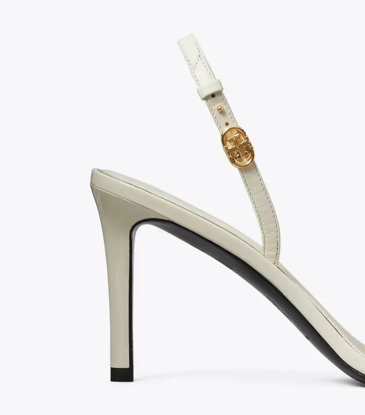 Double T Buckle Heeled Sandal - Image 4