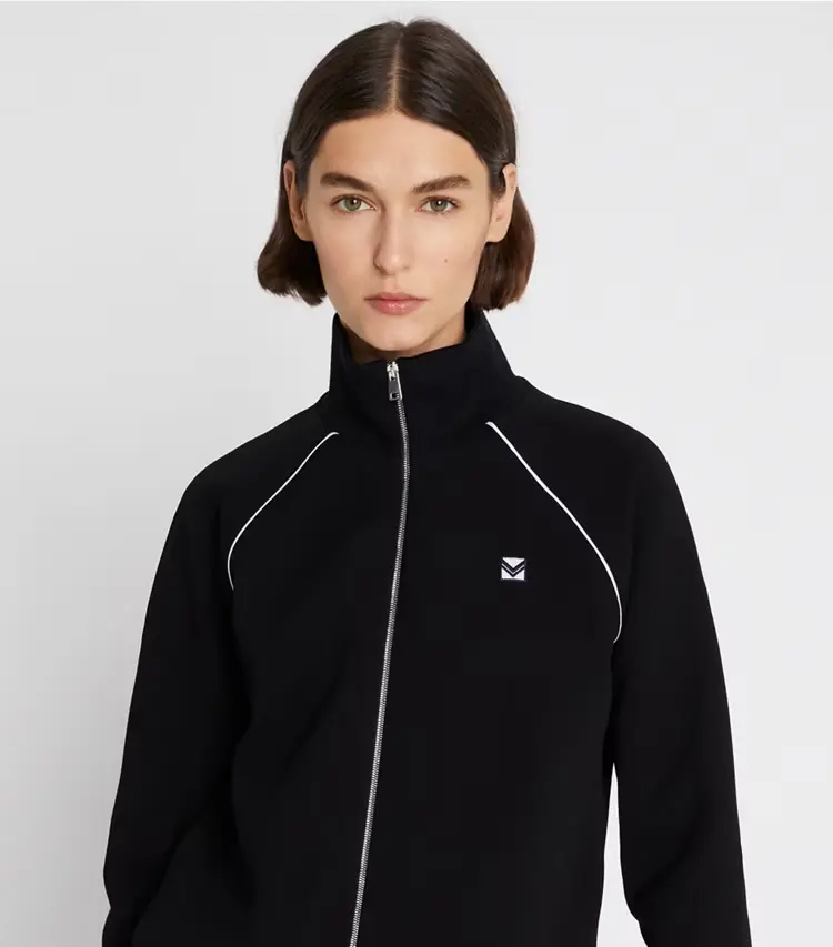 Crepe Track Jacket - Image 2