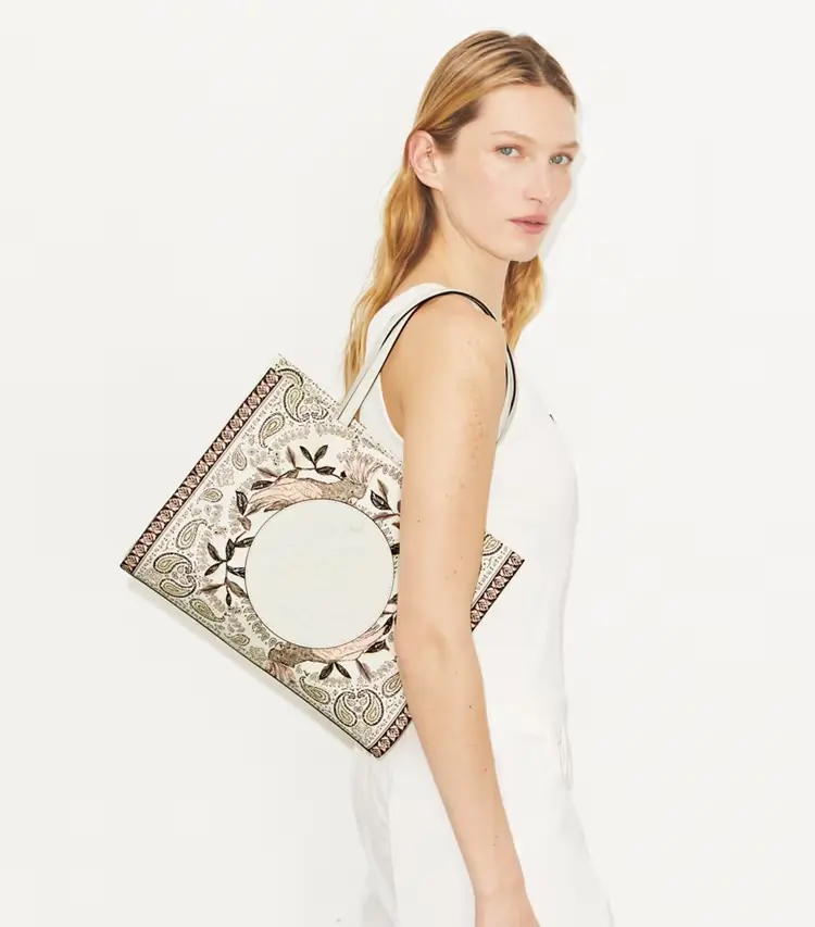 Small Ella Printed Tote - Image 2