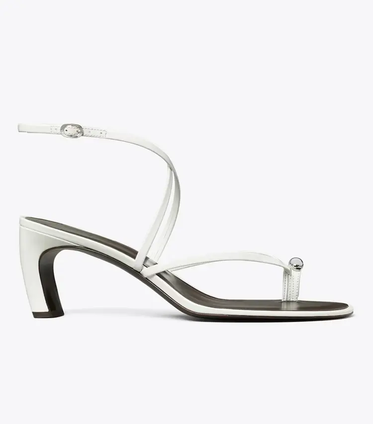 Pierced Multi-Strap Heeled Sandal - Image 3