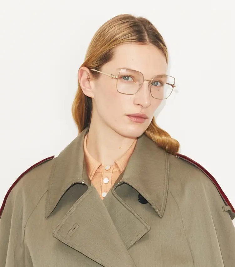 Miller Metal Square Eyeglasses - Image 4