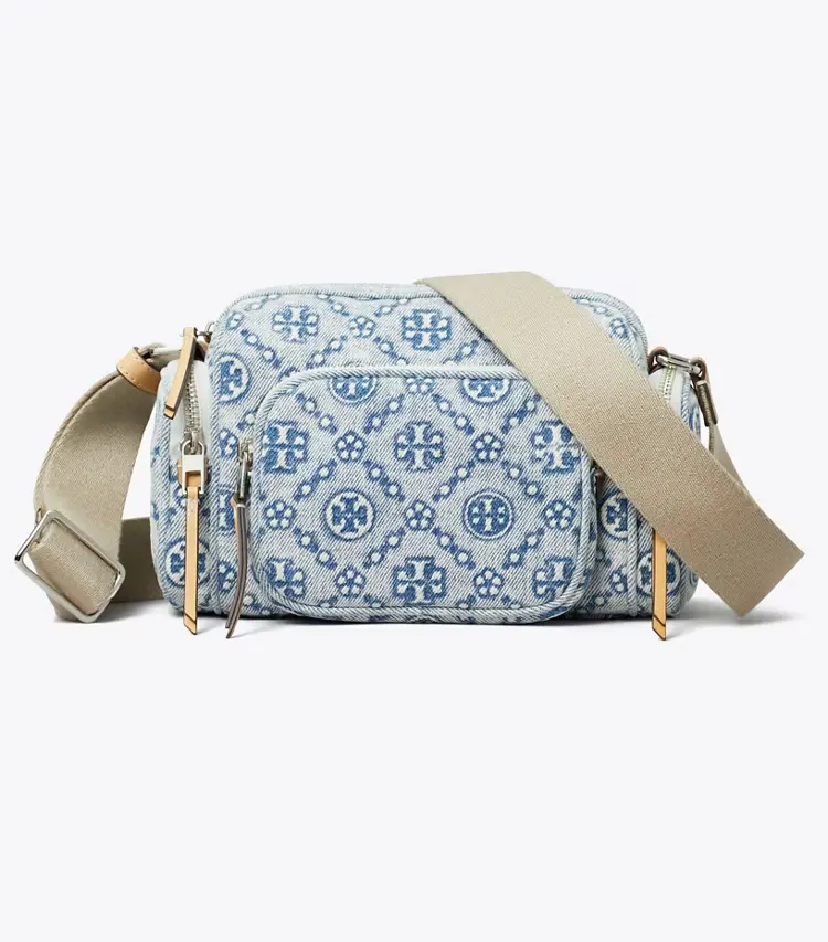 T Monogram Denim Pocket Crossbody - Image 3
