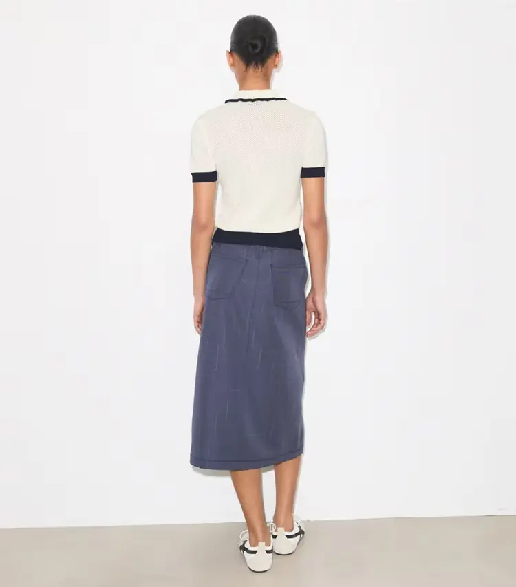 Viscose Pointelle Sweater - Image 4