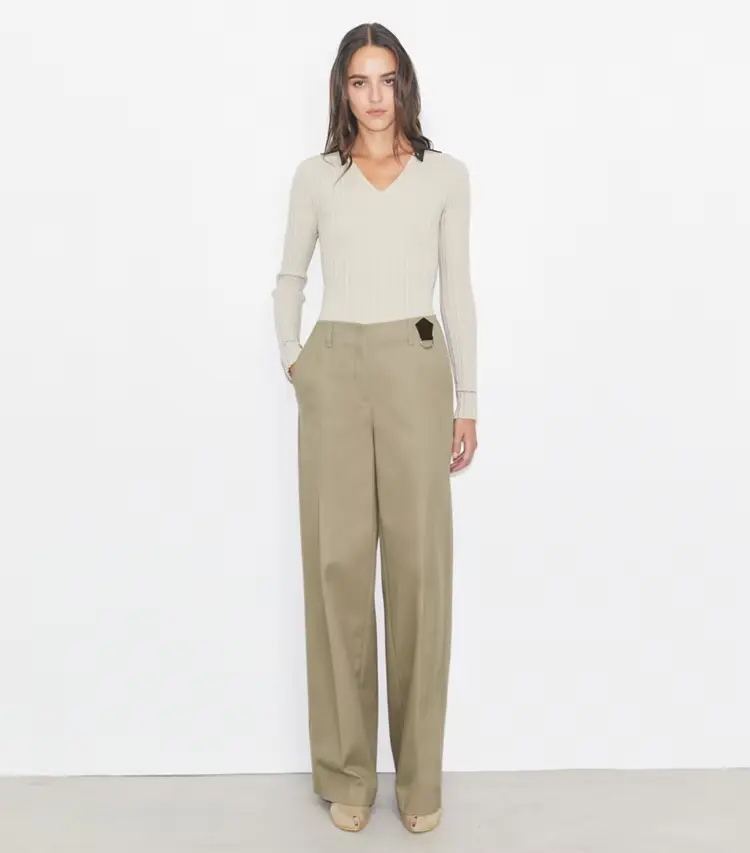 Distressed Cotton Pant - Image 2