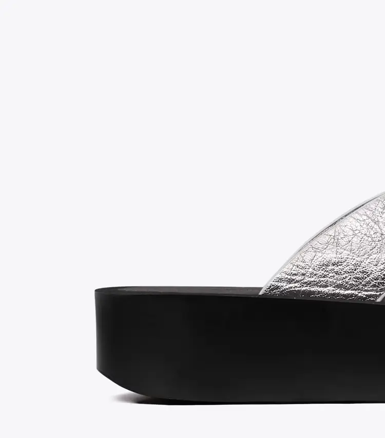 Leather Platform Flip Flop - Image 3