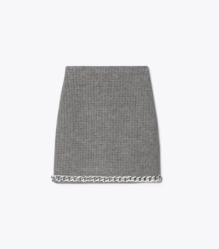 Chain Mini Skirt