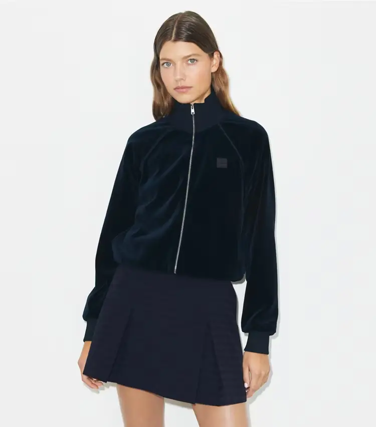 Velour Track Jacket - Image 2