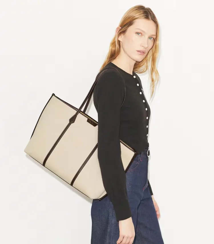Perry Canvas Tote - Image 2