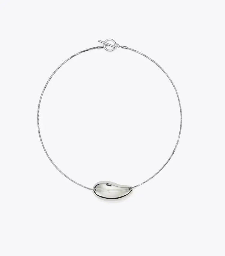 Pierced Pendant Necklace