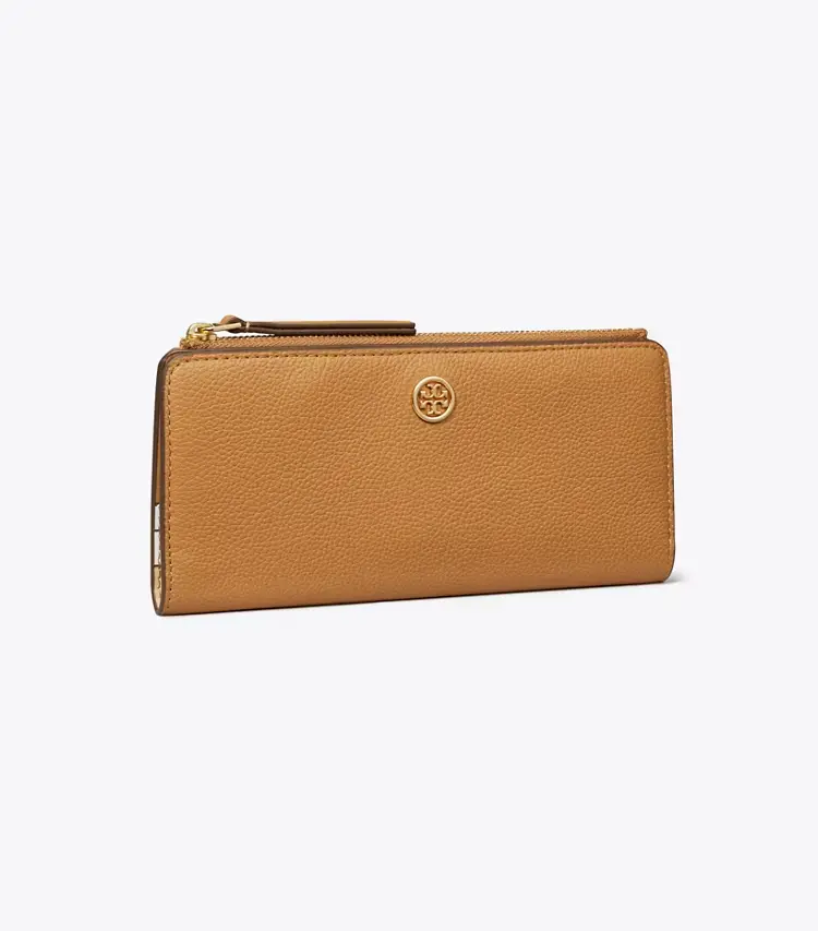 Robinson Pebbled Zip Slim Wallet
