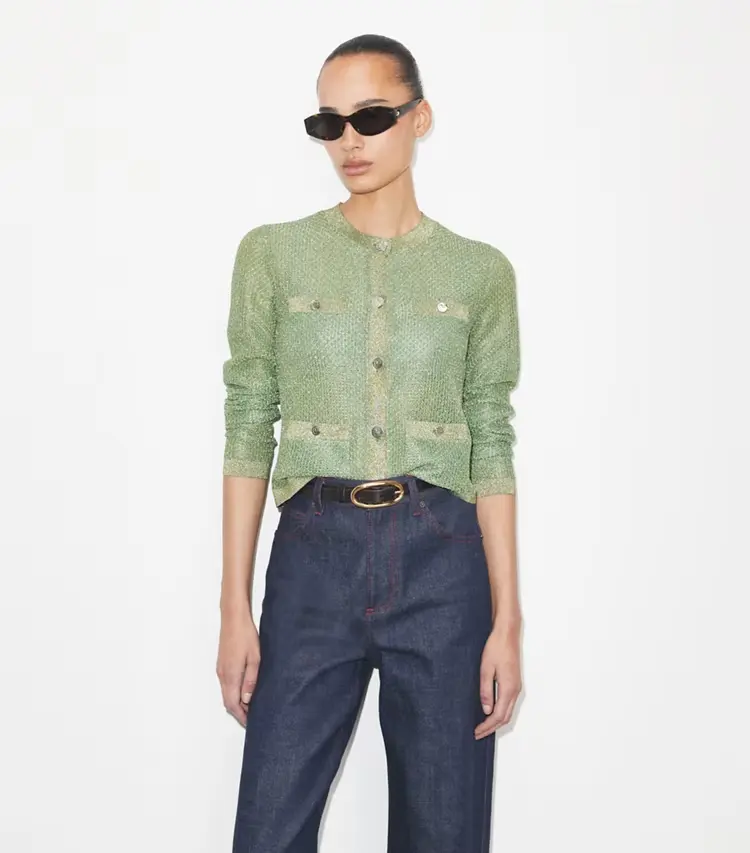 Kendra Mesh Cardigan - Image 2