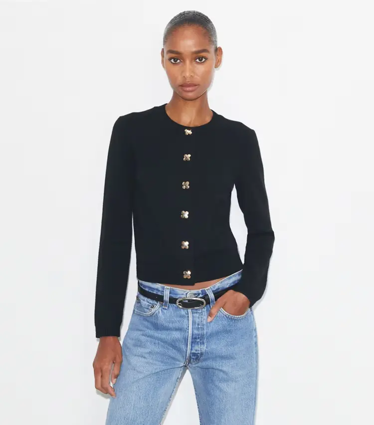 Cashmere Cardigan - Image 2