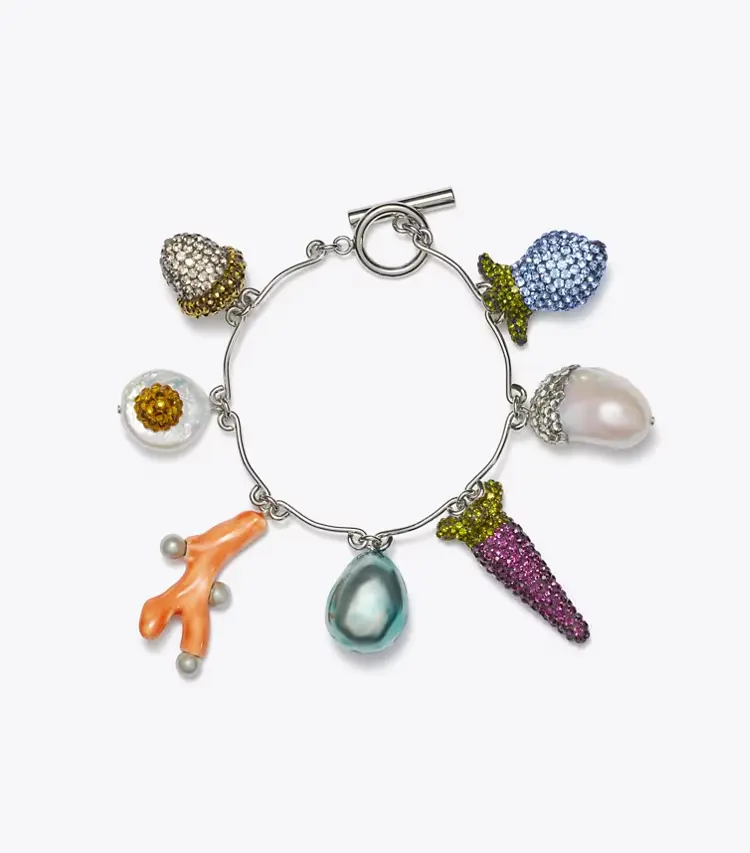 Curiosity Vegetable Charm Bracelet